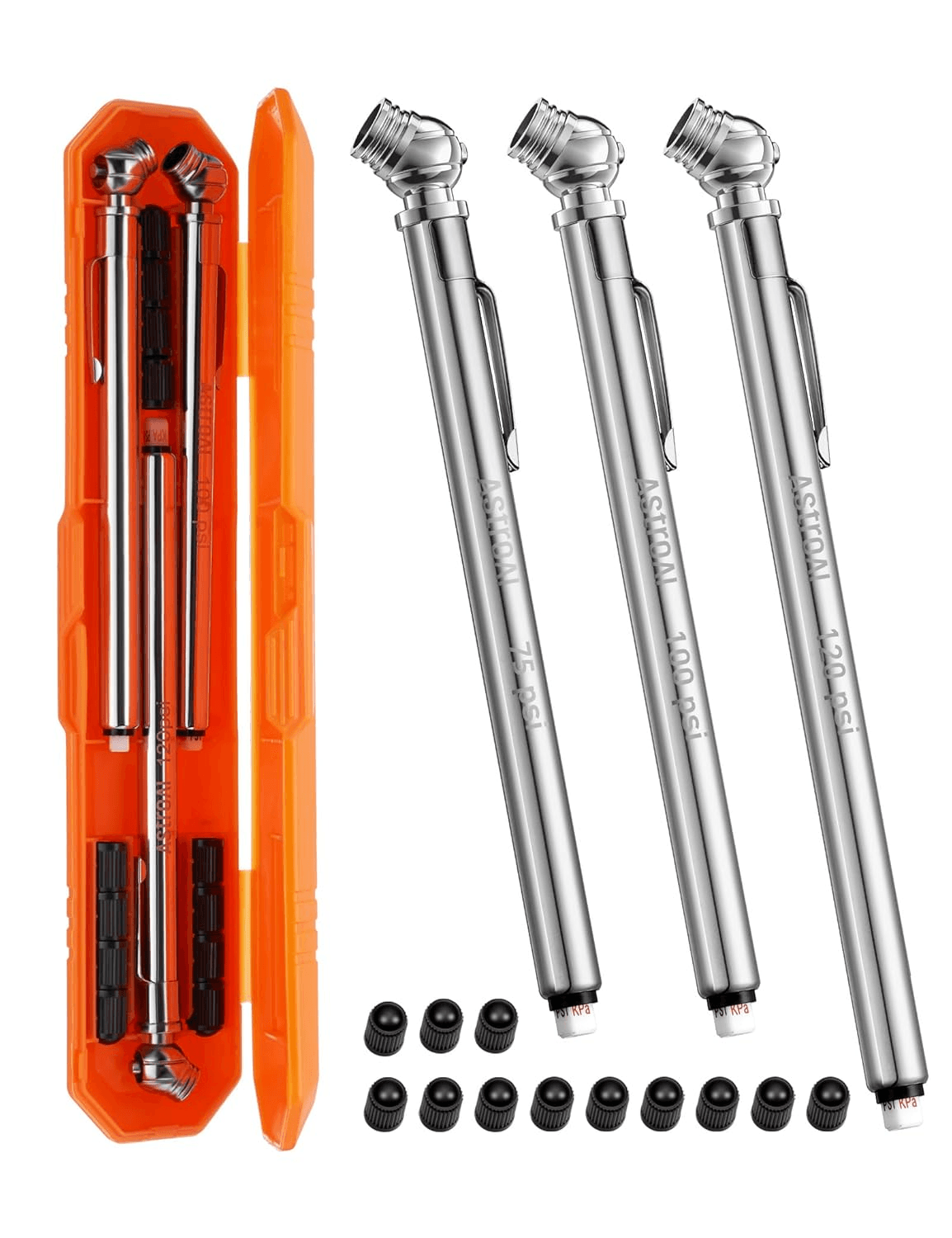 AstroAI Pencil Tire Pressure Gauge Set