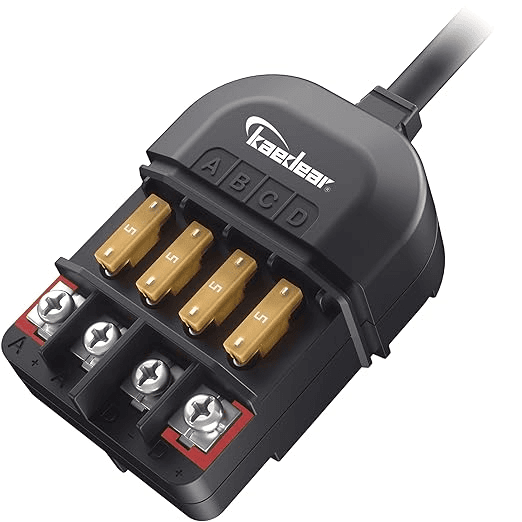 KAEDEAR Motorcycle Power Relay Kit DC12V 20A